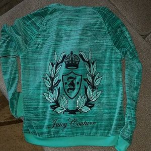 Juicy couture zip-up, size M